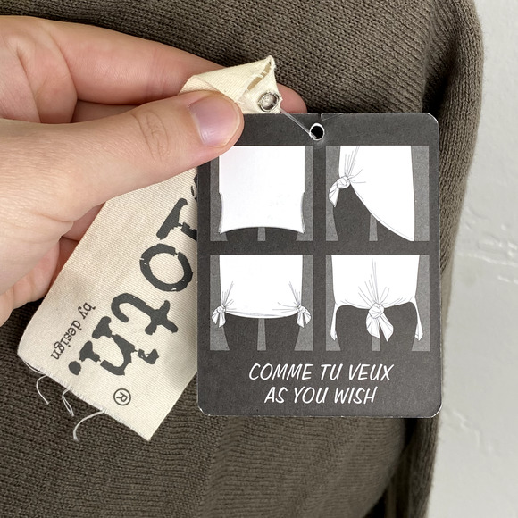 NWT Cloth by Design Oversized Tie Top XL - Picture 6 of 6